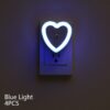 blue light 4pcs