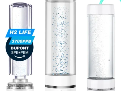 H2Life Hydrogen Rich Water Generator – Advanced Hydrogen Ionizer| DuPont SPE PEM Dual Chamber Technology | Max 3700ppb