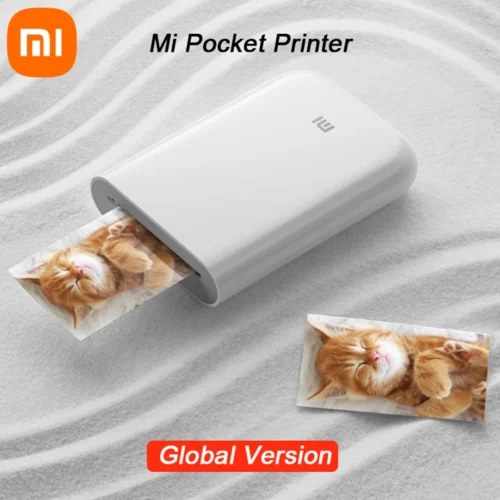 Global Version Original Xiaomi Mini Photo Printer – AR Photo and Bluetooth Printing |ZINK Inkless Technology Multifunction AR Video Printing Bluetooth 5.0 Portable