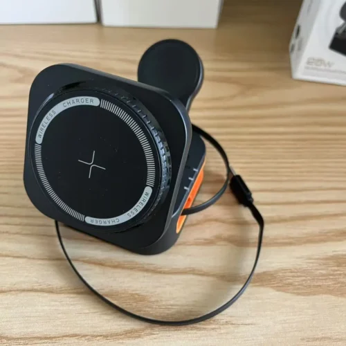 3 In 1 Magnetic Wireless Charger – Fast and Multifunctional |For iPhone 16 15 Samsung S24 S23 Apple Watch Foldable|Fast Charging Dock Station Holder