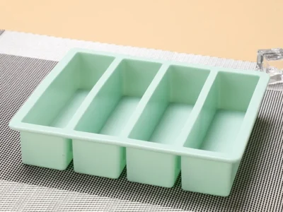 Easy Release Ice Cube Mold – Food Grade Silicone Square Tray