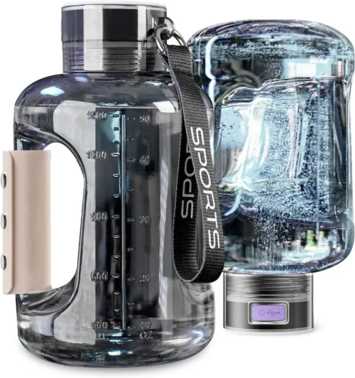 Hydrogen Water Bottle 1.5L – Durable and High-Capacity|Portable Sports Water Bottle|Rich Molecular Hydrogen Water Generator