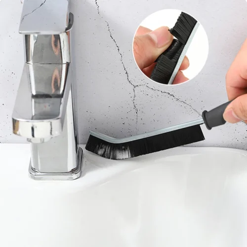 Durable Grout Gap Cleaning Brushes – Hard Bristle Tile and Crevice Cleaner-Bristled Tile Joints Dead Angle Cleaner