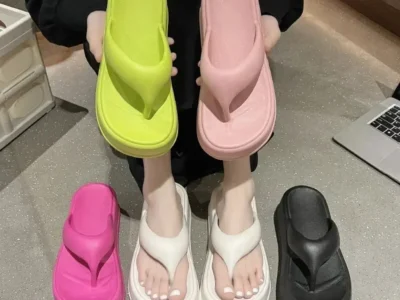 Eva Flip Flops Summer Outdoor – Stylish, Durable, and Anti-Slip|Trendy Extra Thick Bottom Clip-toe