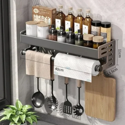 Enhance Kitchen Storage with Premium Stainless Steel Rack
