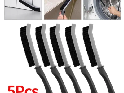 Durable Grout Gap Cleaning Brushes – Hard Bristle Tile and Crevice Cleaner-Bristled Tile Joints Dead Angle Cleaner