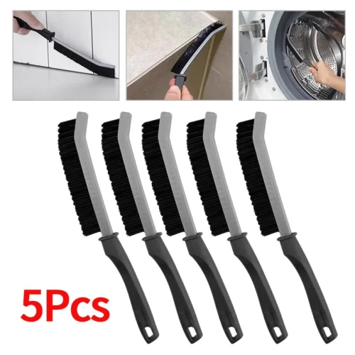 Durable Grout Gap Cleaning Brushes – Hard Bristle Tile and Crevice Cleaner-Bristled Tile Joints Dead Angle Cleaner