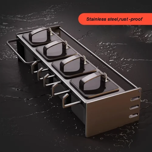 Storage Organizer | Metal Kitchen Shelves & Spice Racks |Stainless Steel Kitchen Organizer