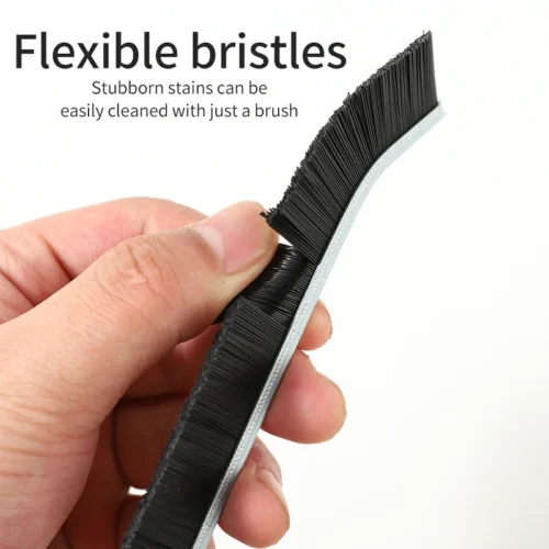 Durable Grout Gap Cleaning Brushes – Hard Bristle Tile and Crevice Cleaner-Bristled Tile Joints Dead Angle Cleaner