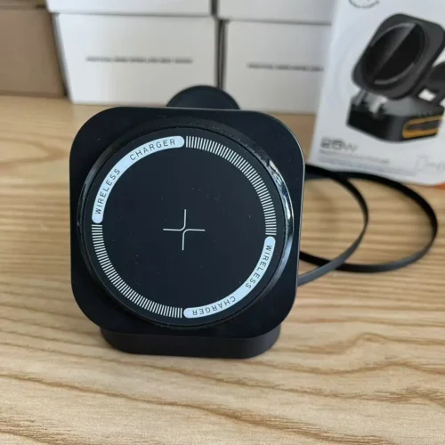 3 In 1 Magnetic Wireless Charger – Fast and Multifunctional |For iPhone 16 15 Samsung S24 S23 Apple Watch Foldable|Fast Charging Dock Station Holder