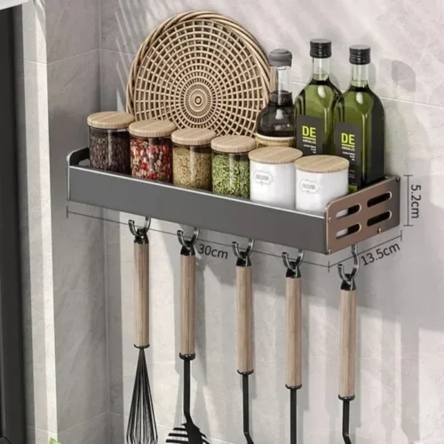 Enhance Kitchen Storage with Premium Stainless Steel Rack